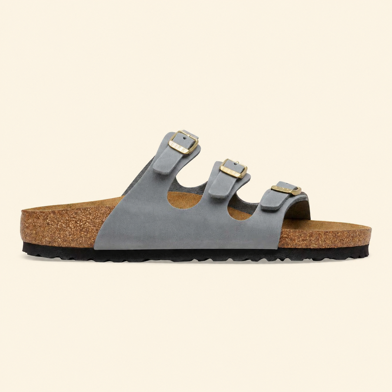 Sandale Nature Gris basalte